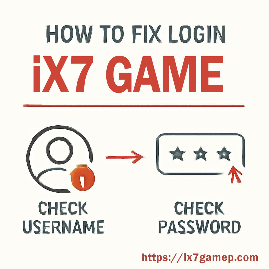 Check the Login Details visual guide
